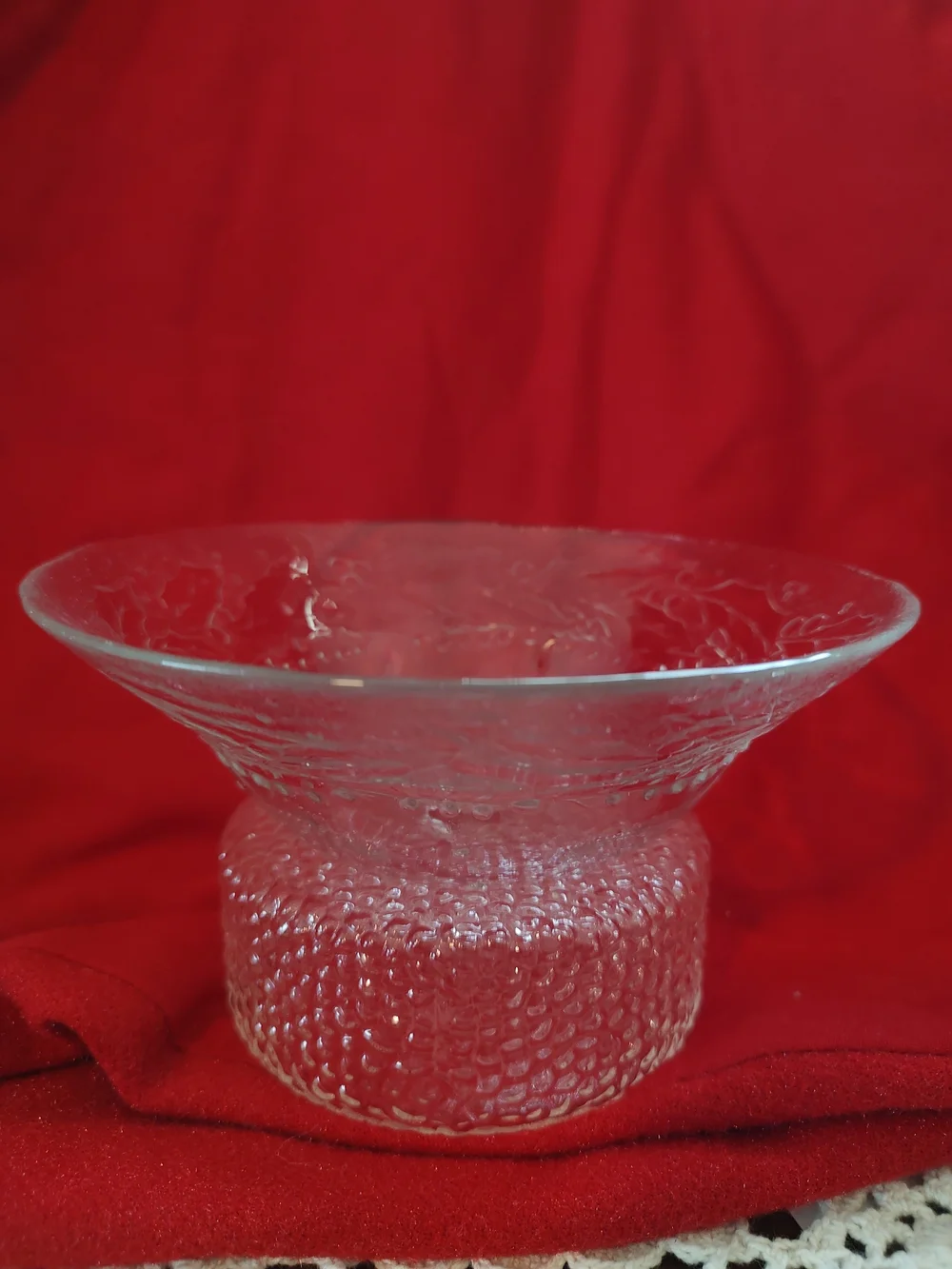 Arcoroc USA Holly Christmas Tree Soup/Salad Bowl